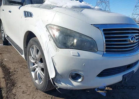 2012 Infiniti Qx56 z USA, uszkodzony, nr VIN JN8AZ2NE5C9020629